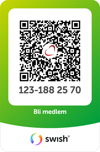 Swish - Bli medlem hos Kvinno- och Tjejjouren Vallentuna